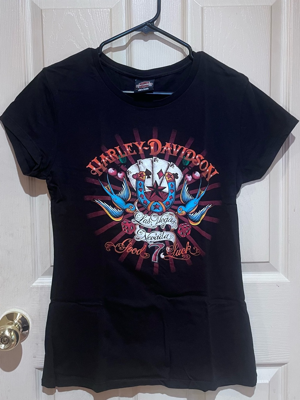Women’s Harley Davidson T-Shirt Las Vegas, Size XL